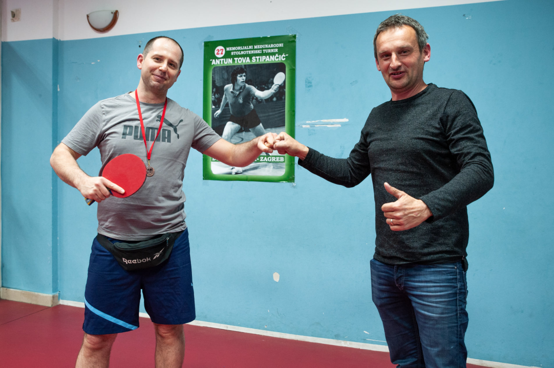 Pojedinačni Kup stolnoteniskih rekreativaca Šibenik 2021.: Najuspješniji Zoran Lalić 