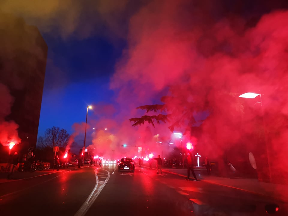 Baldekin gori! Pogledajte slavlje Funcuta nakon osvojenog prvog mjesta