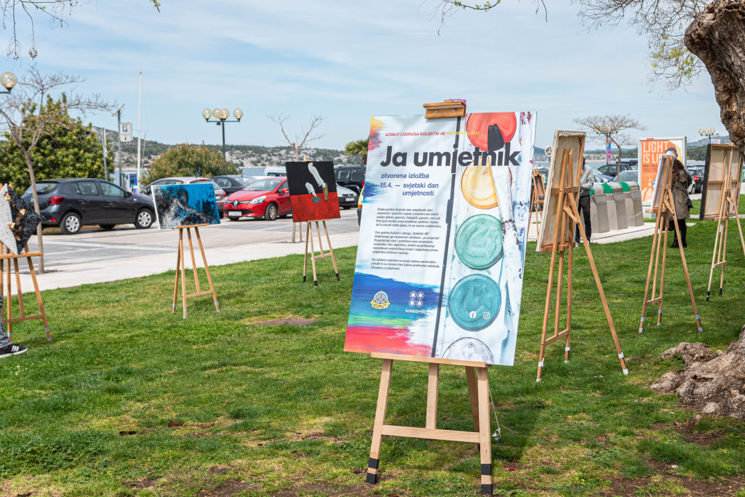 U Azimutu proslavljen Svjetski dan umjetnosti: Trinaestero Šibenčana izložilo svoje radove