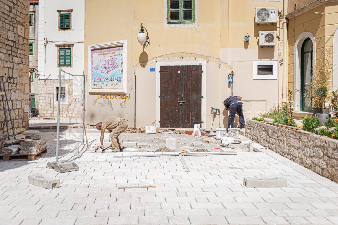 Oteglo se kod sv. Frane: Radovi koji su počeli 11. siječnja trajat će još najmanje 42 dana