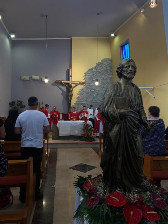 Na Vidicima proslavljen sv. Petar uz oproštaj od fra Ivana: 'Ipak smo mi samo ljudi, ili ljudima poslani'