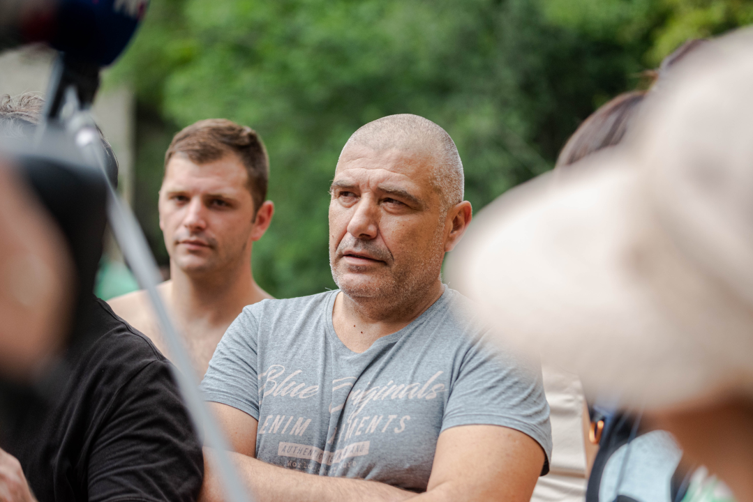 Prosvjedno kupanje na Skradinskom Buku