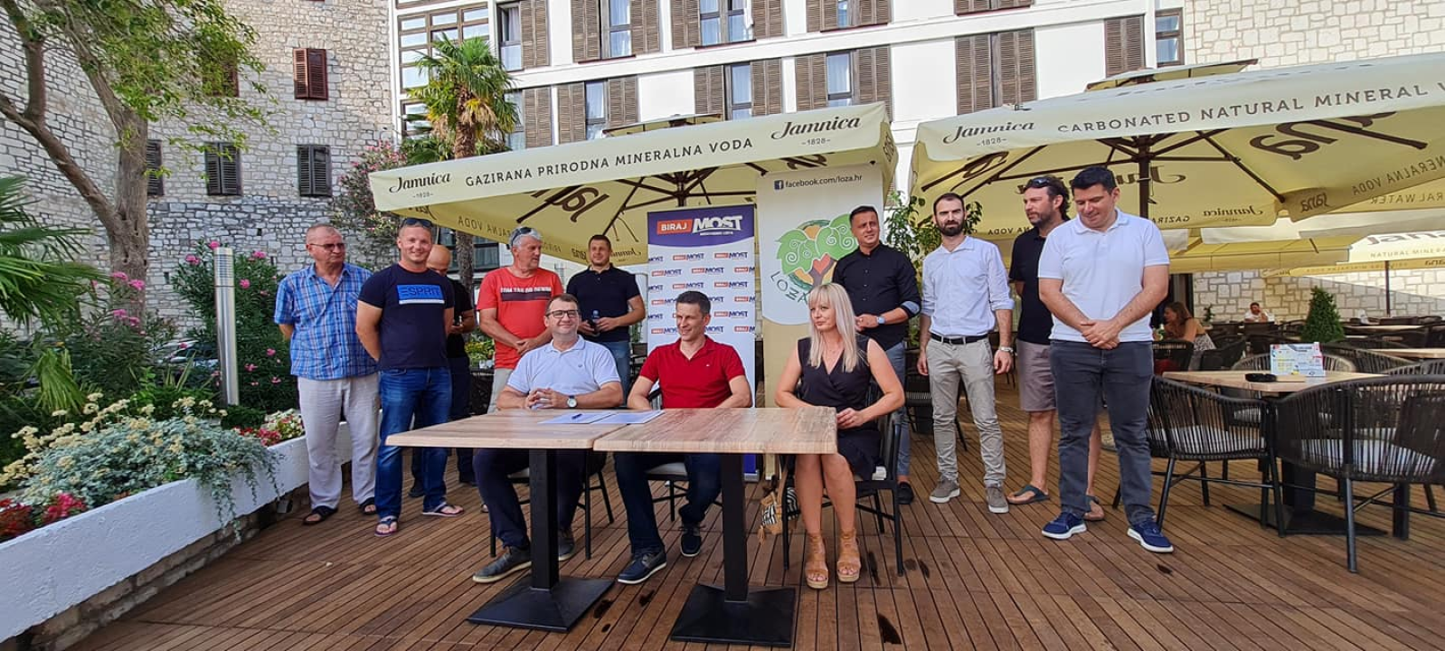 Vjenčanje Mosta i Loze u hotelu Jadran: 'Ovaj čin spajanja je produljenje svih naših odnosa'