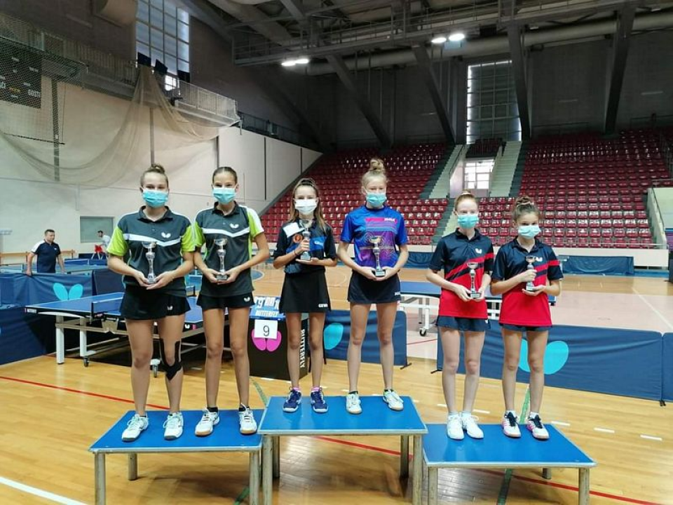 Ogroman uspjeh Franke Miškić na Državnom prvenstvu Hrvatske u stolnom tenisu 