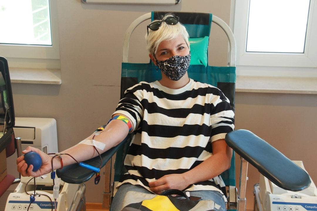 Održana listopadska akcija u Vodicama: Robert Pašara devedeseti put darovao krv