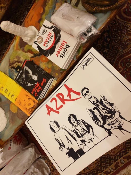 U Azimutu otvorena izložba Borisa Leinera: Svirala se Azra, čitala biografija, potpisivali plakati...