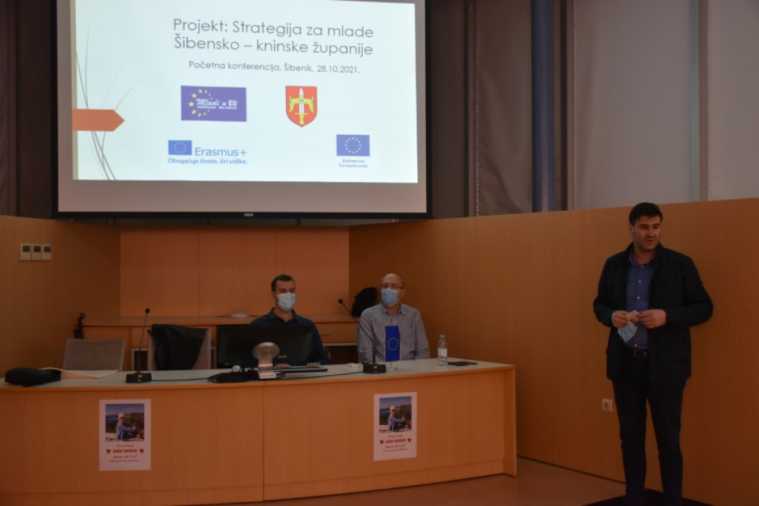 Udruga 'Mladi u EU': 'Ovim projektom želi se osigurati podrška politikama za mlade na razini županije' 