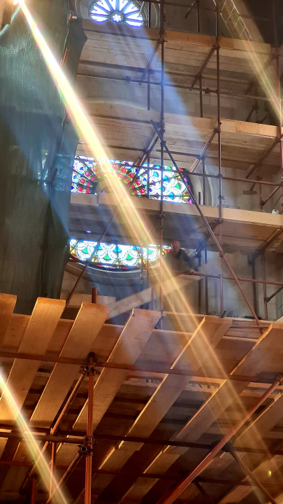 Počinju novi radovi u šibenskoj katedrali, čisti se središnji svod: 'Na velikim svjetskim spomenicima uvijek je neka skela'