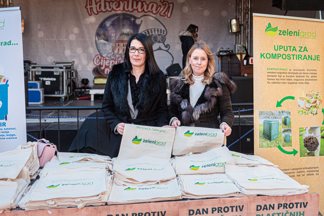 Tisuću besplatnih platnenih vrećica za Šibenčane: 'Cilj nam je izbaciti najlone iz uporabe i podići svijest o štetnosti plastike'