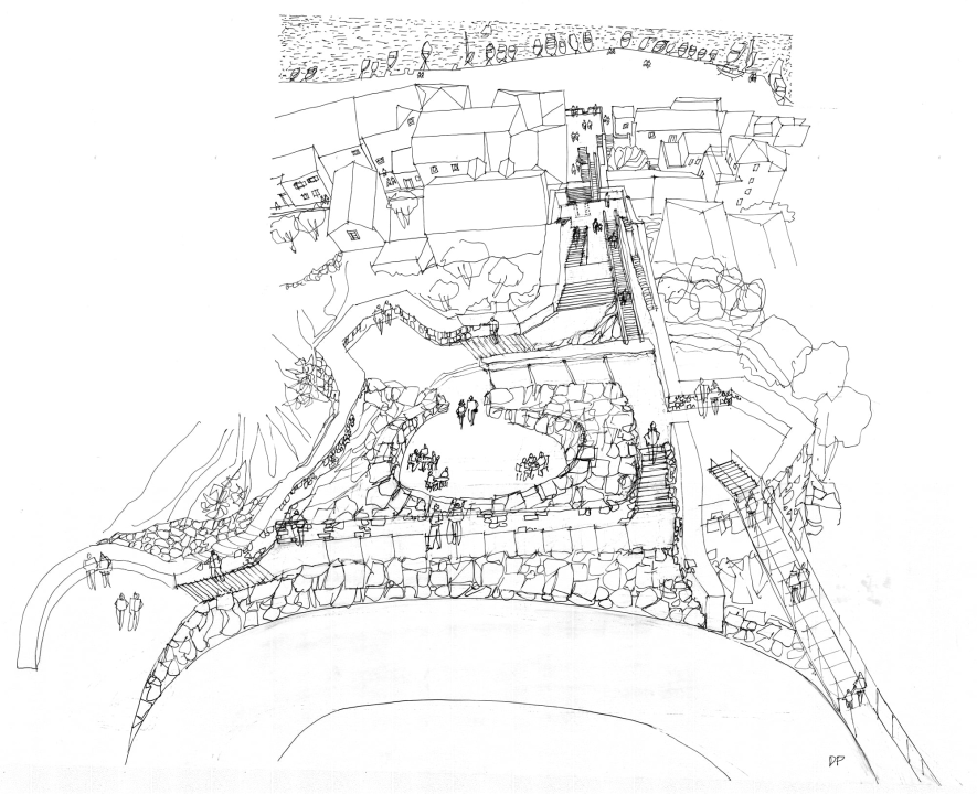 Izgleda da Šibenčani odobravaju novi projekt obnove dvostrukog bedema: Pogledajte kako će se Dolac promijeniti