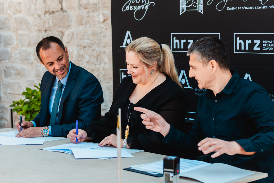 Potpisan sporazum o obnovi kamenog srca Šibenika: Uredit ćemo još 94 portala