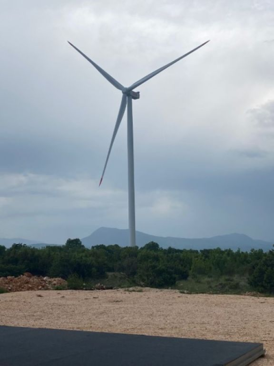 Vrijedna 37 milijuna eura: Vjetroelektrana Ljubač kod Knina puštena u rad