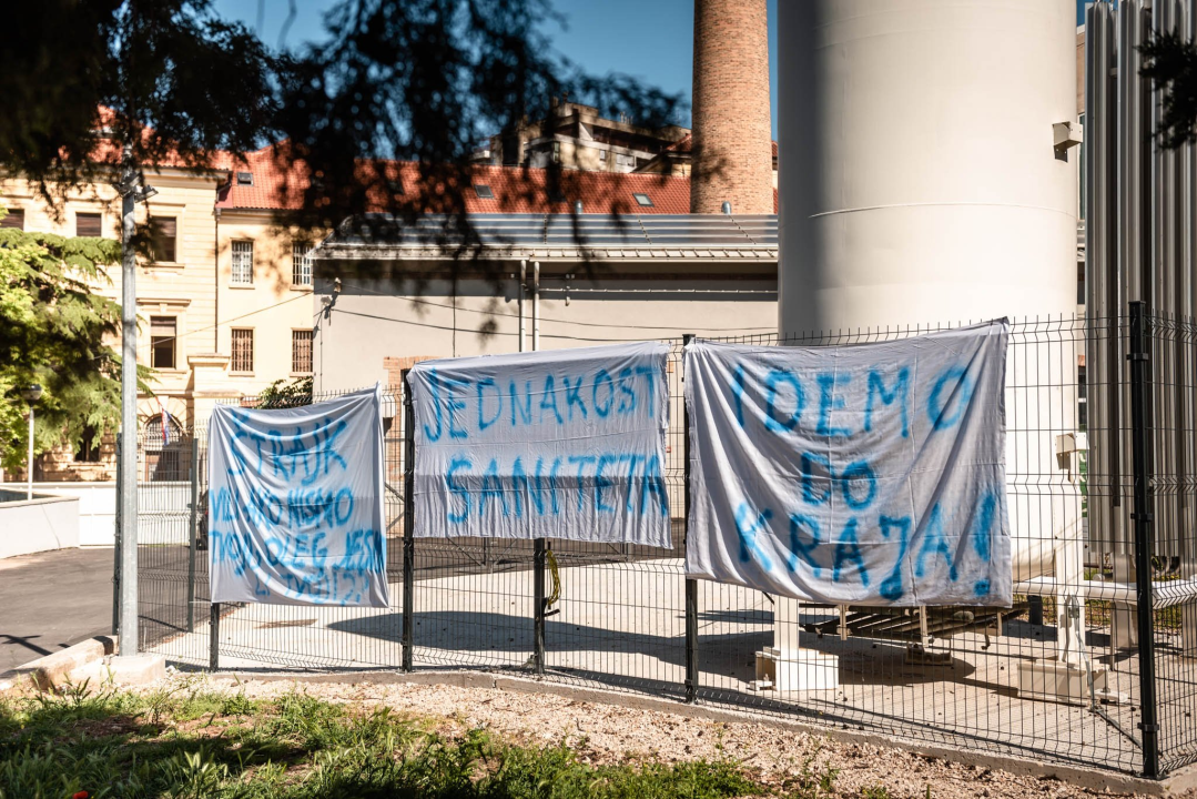 Štrajk djelatnika saniteta u Šibeniku: 'Žao nam je pacijenata, ali ovaj korak smo morali poduzeti!'