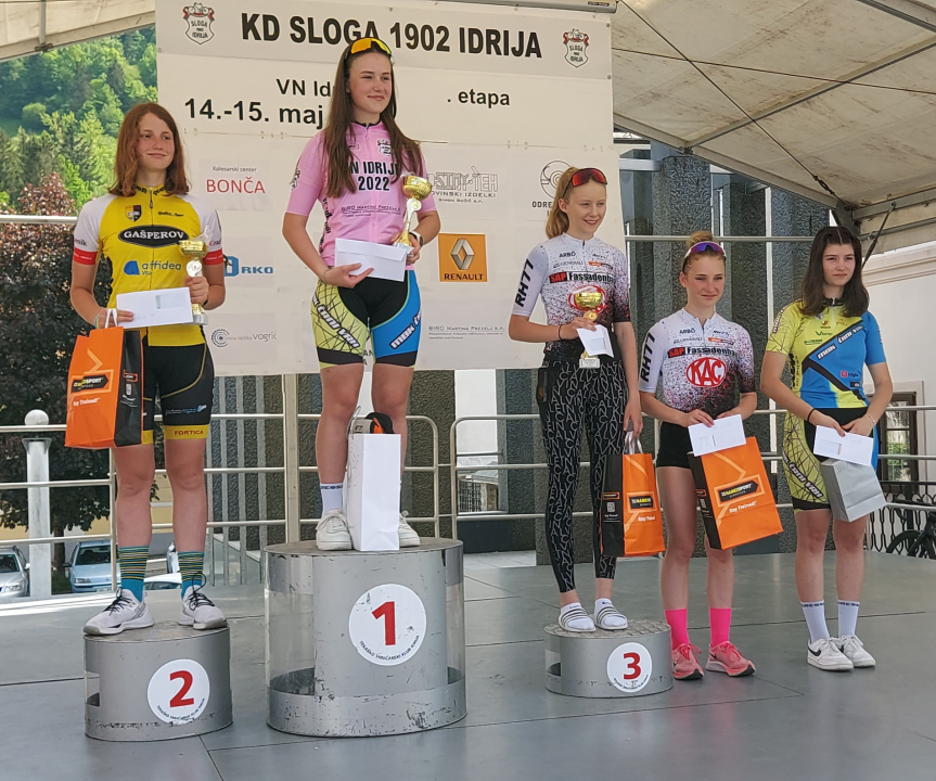 Petra Čuklin iz šibenskog kluba Fortica druga na etapnoj utrci VN Idrije