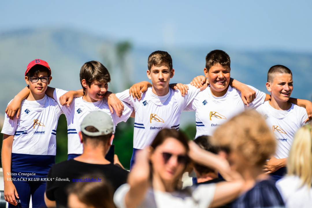 Uspješan vikend: Veslači Krke opet vratove ukrasili medaljama