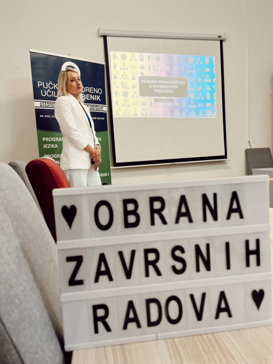 Uspješno završen program prekvalifikacije POU Šibenik za ekonomiste, komercijaliste, hotelijersko-turističke tehničare i prodavače!