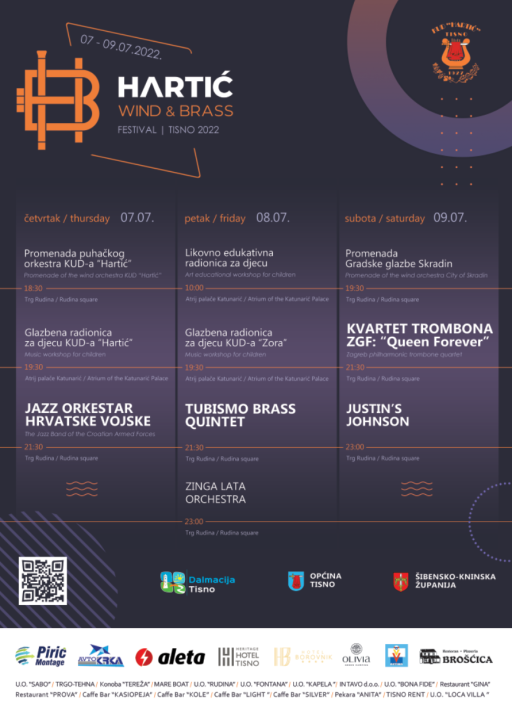 Provjerite kompletan program  novog wind &amp; brass festivala u Tisnome