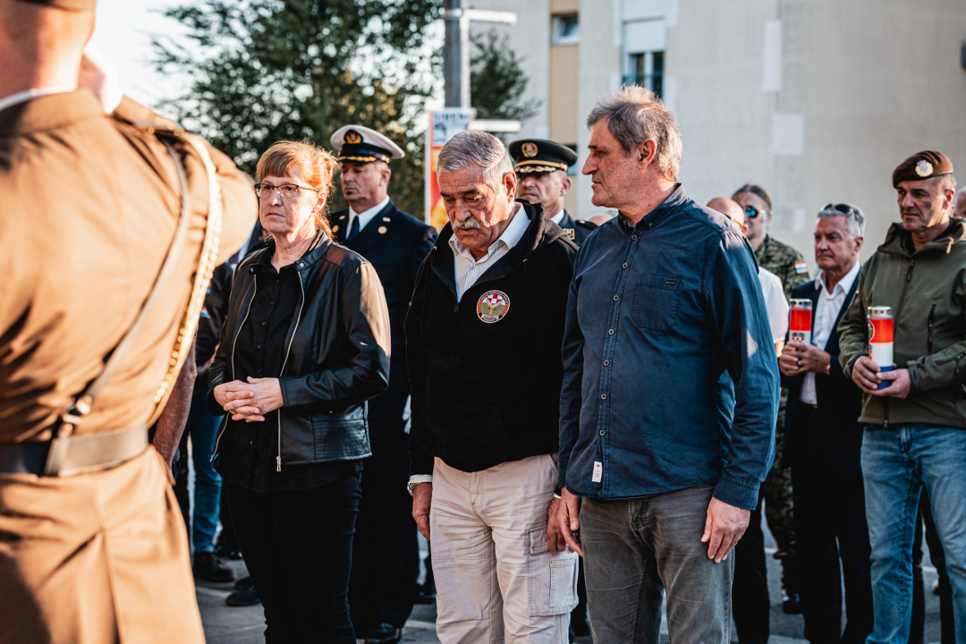 Šibenčani komemoracijom na Baldekinu i mimohodom obilježili 31. obljetnicu Rujanskog rata
