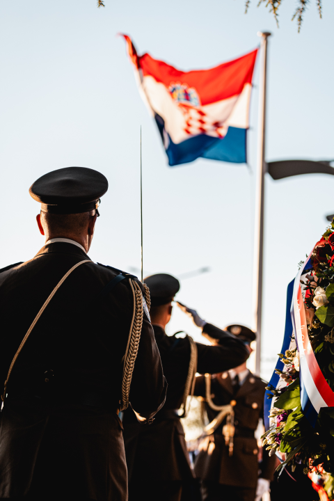 Šibenčani komemoracijom na Baldekinu i mimohodom obilježili 31. obljetnicu Rujanskog rata