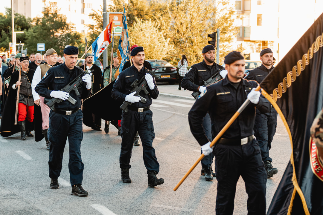 Šibenčani komemoracijom na Baldekinu i mimohodom obilježili 31. obljetnicu Rujanskog rata