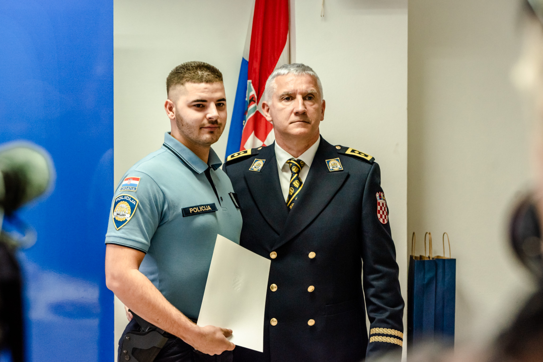 Novi načelnik Sandro Santini: 'Šibenska policija ostvarila je vidljiv napredak u više segmenata rada'