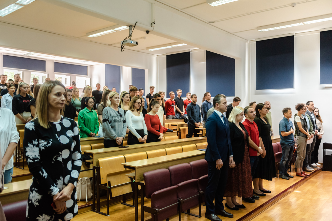 Na Veleučilištu u Šibeniku počela akademska godina, studente pozdravio dekan: 'Ne ustručavajte se raspravljati s profesorima'