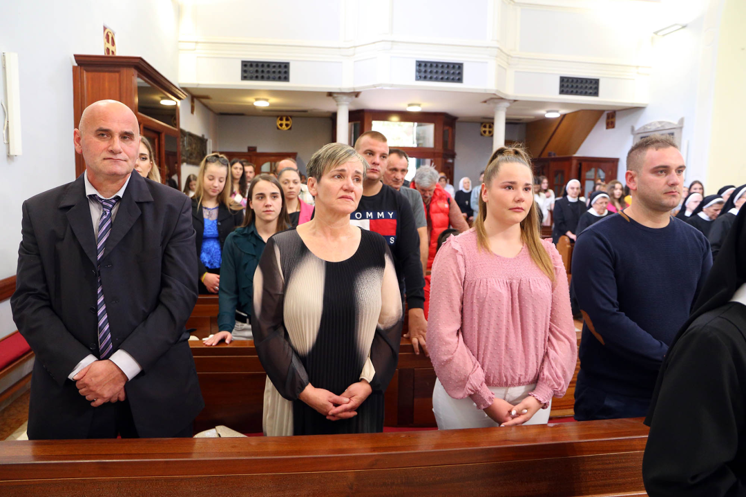 Sestra Mirna Bilandžić položila doživotne zavjete