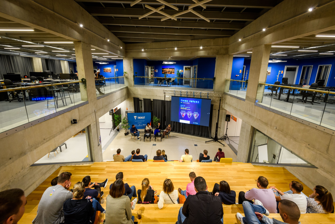 Direktorica Trokuta Diana Mudrinić otvorila ICT konferenciju 'Think Future'  koja se prvi put organizira u Šibeniku