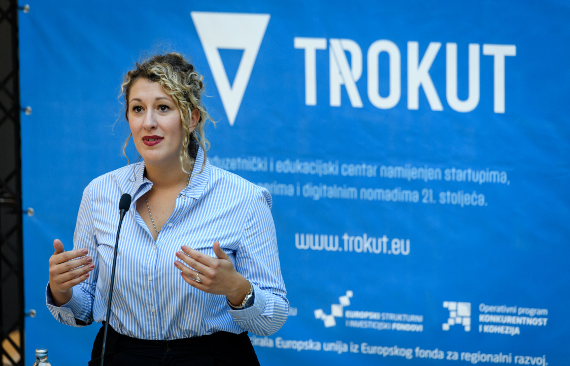 Direktorica Trokuta Diana Mudrinić otvorila ICT konferenciju 'Think Future'  koja se prvi put organizira u Šibeniku