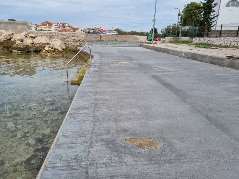Sanacija plaže u Zablaću neće skoro: Grad raskinuo ugovor s izvođačem radova, traže novog 