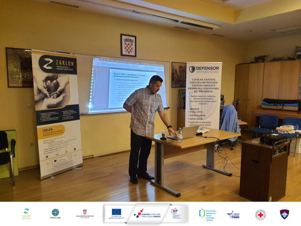 Vodičani se educirali o kriznim situacijama, mogućim katastrofama i postupanju u kriznim situacijama
