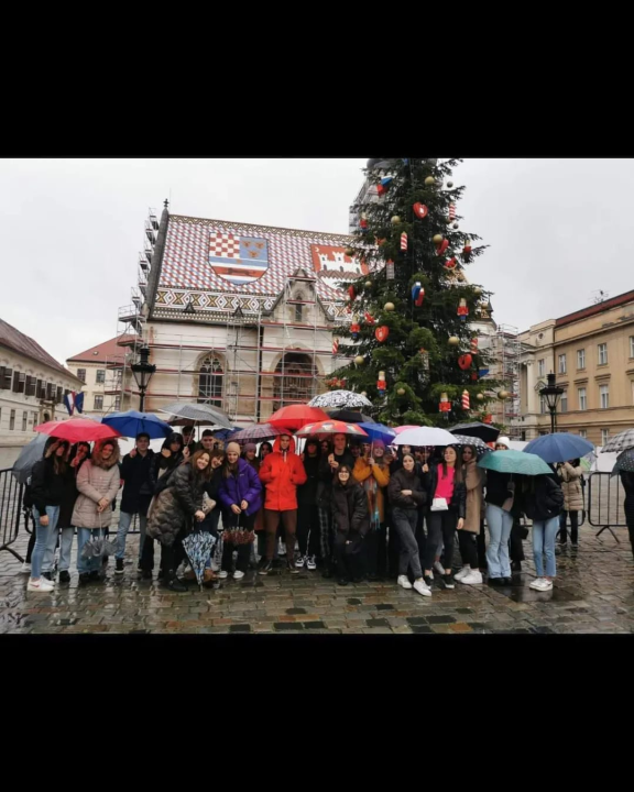 Šibenski gimnazijalci sudjelovali na humanitarnoj utrci u Zagrebu