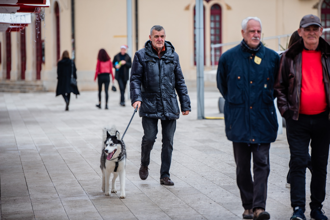 FOTO Đir po gradu, nedjelja 25. prosinca