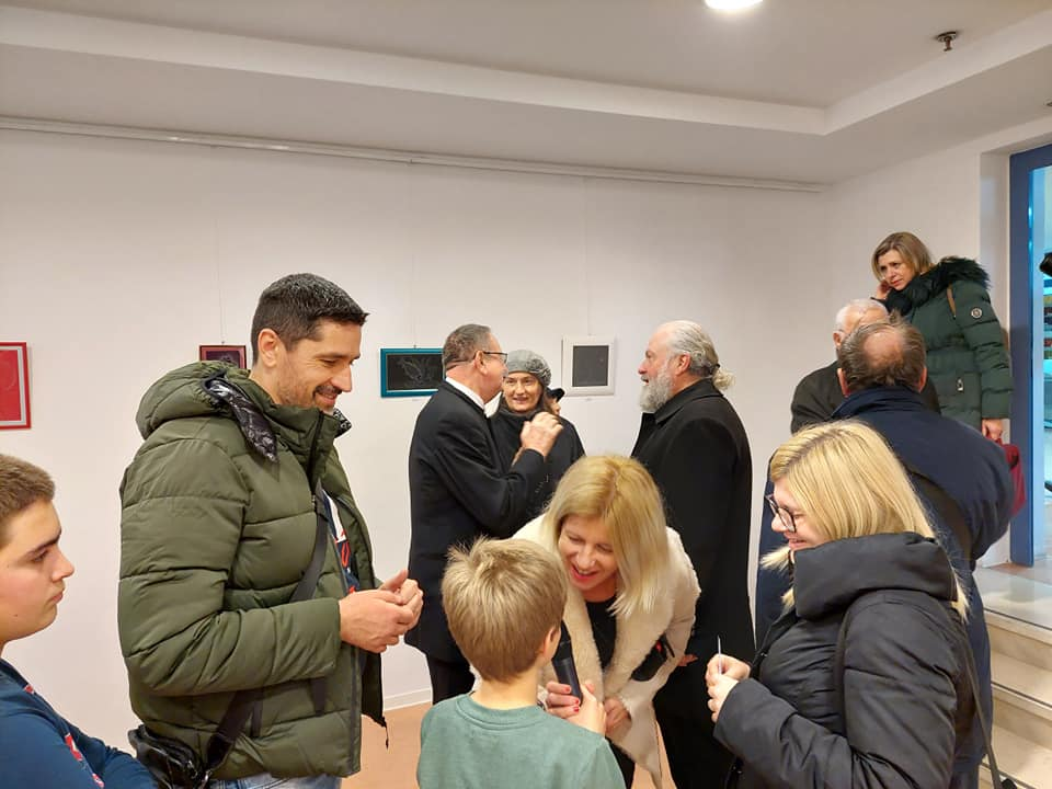 Otvorena izložba gravura u staklu Jovana Dobre