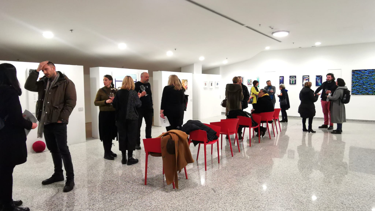 Promocija šibenske umjetnosti u slavonskoj metropoli: U Osijeku otvorena izložba članova Grupe 9!