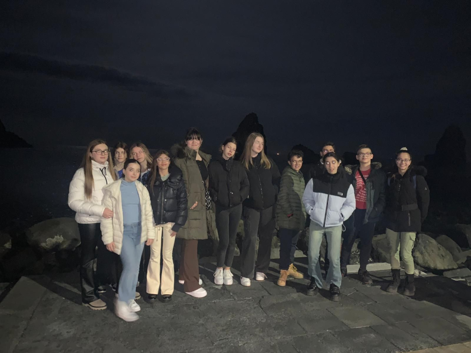 Učenici OŠ Meterize na Siciliji: Učili o važnosti očuvanja voda, oduševile ih Etna i Taormina