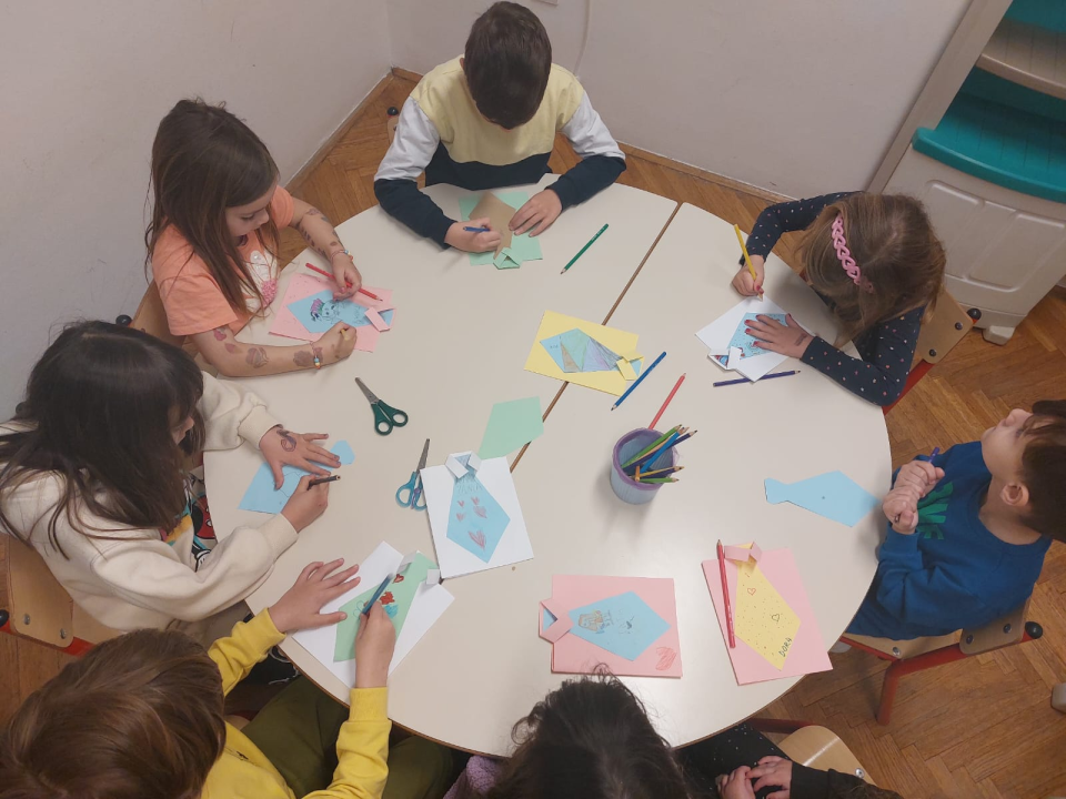 Tate iz dječjeg vrtića 'Šibenska maslina' cijeli tjedan djeci predstavljali svoje poslove 