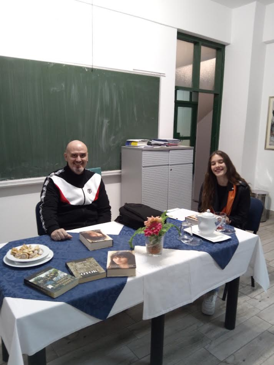 Učenicima turističke škole predstavljen roman 'Posljednja stanica' Tomislava Bašića