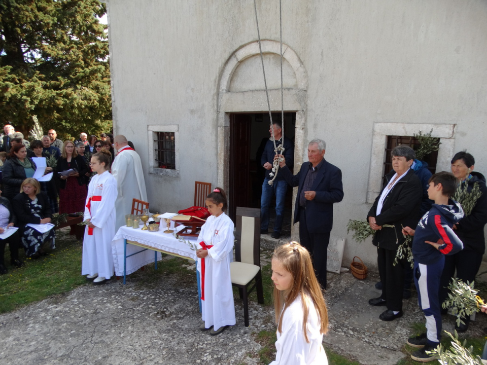 U Vukšiću proslavljen blagdan Cvjetnice