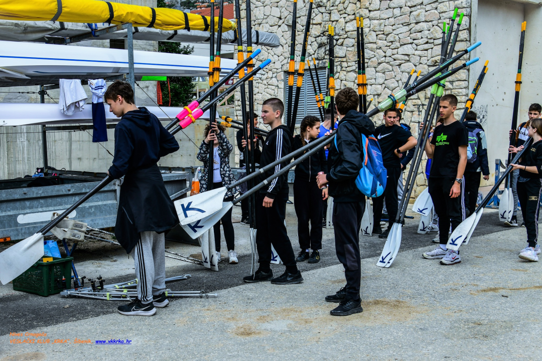 Veslači Krke vikend proveli u Dubrovniku na trećoj utrci Kupa Dalmacije