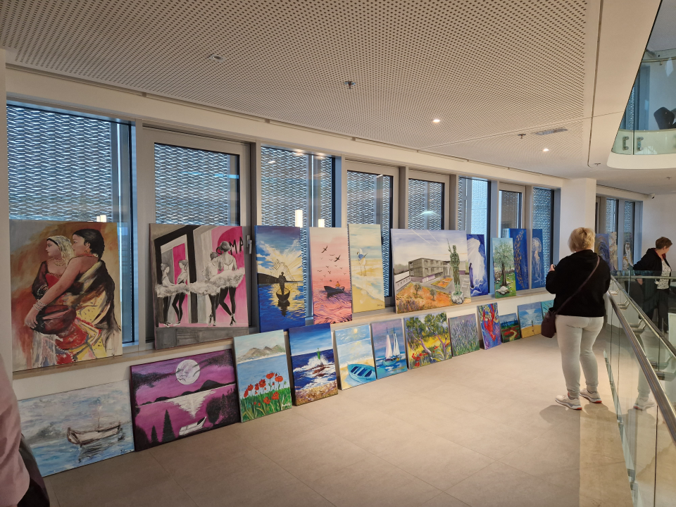 Tigrovi u Veteranskom centru u Šibeniku održali likovnu koloniju