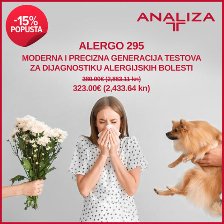 Muče vas simptomi alergije? Pravo je vrijeme da napravite alergijski test u Poliklinici Analiza! 