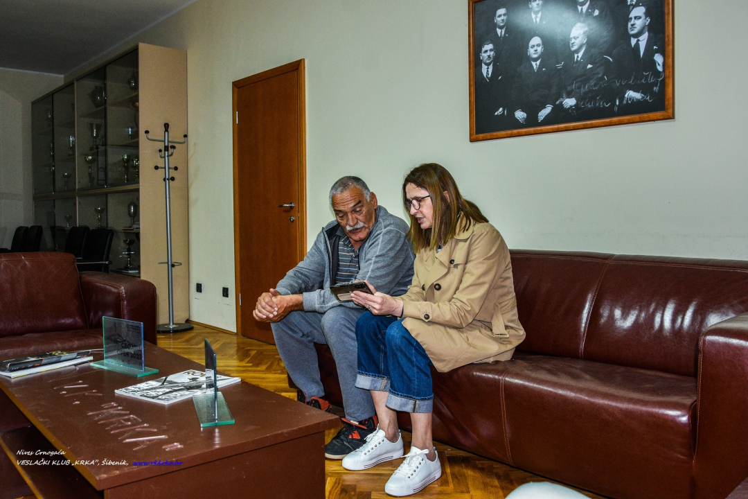 Legendarna košarkašica Danira Nakić posjetila VK Krka