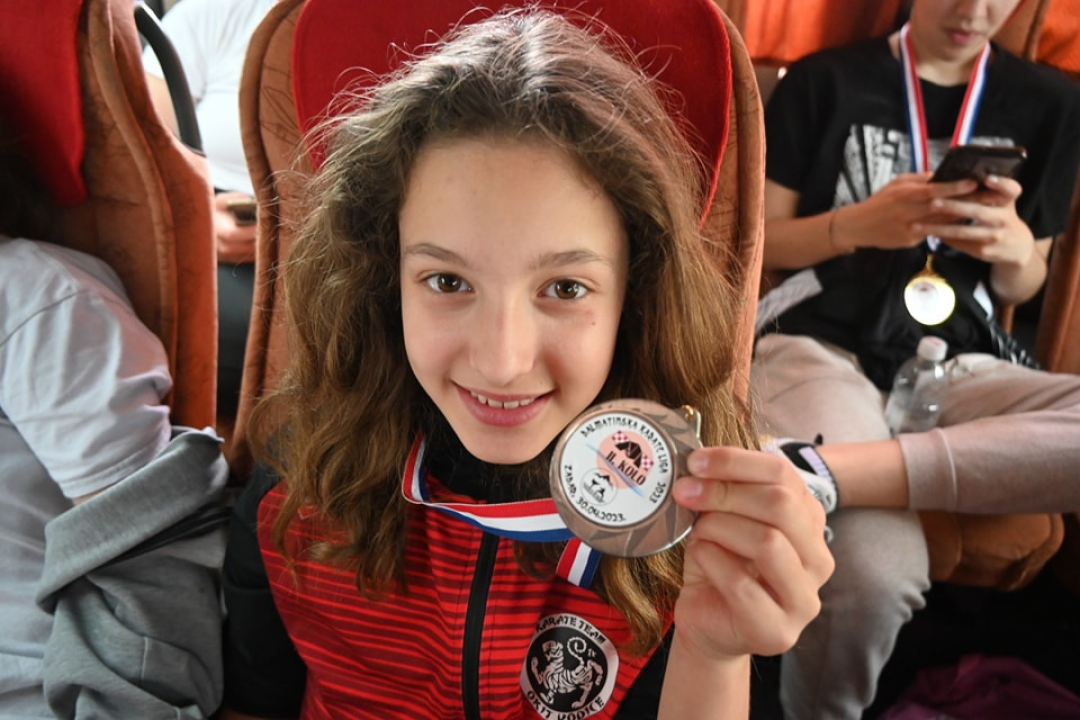 Ponovna dominacija Karate kluba Okit iz Vodica: Nakon prvog kola lige vratili se s hrpom medalja 