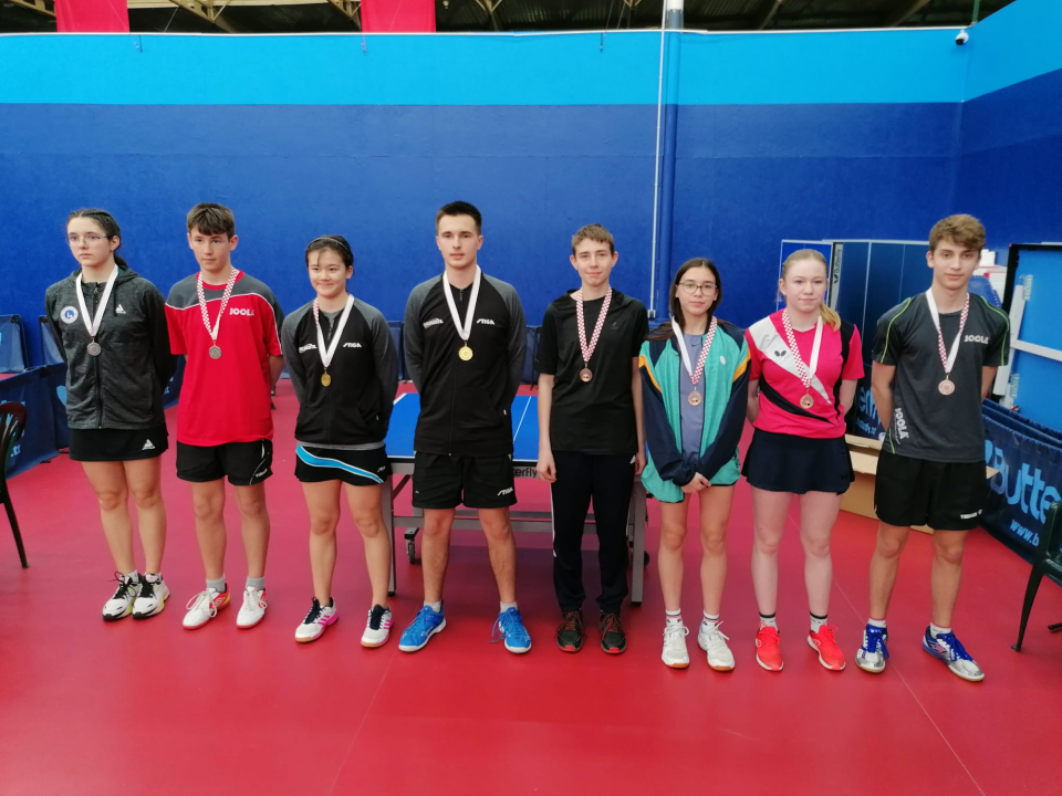 Stolnotenisačica Franka Miškić srebrna u parovima na kadetskom prvenstvu Hrvatske