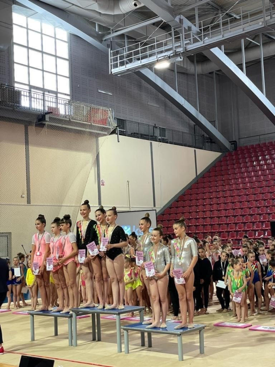 S Prvenstva Hrvatske u ritmičkog gimnastici GK Šibenik-Dalmacija vratio se s novim medaljama
