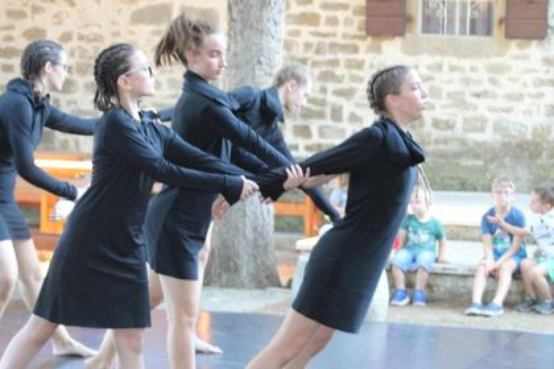 Učenice šibenske OŠ za balet i suvremeni ples na ljetnoj školi u Grožnjanu