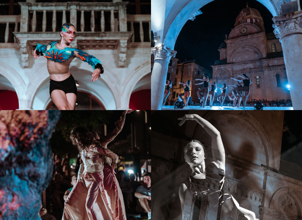 Šibenčani ovacijama pozdravili dolazak suvremenog plesa u njihov grad