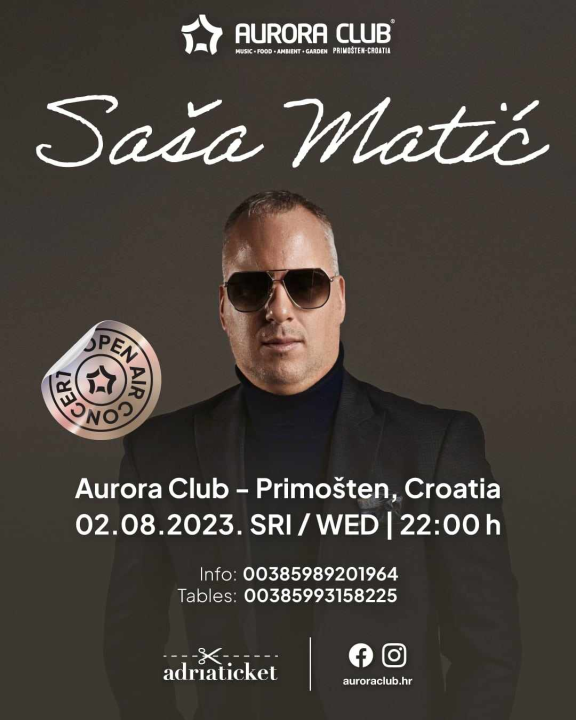 Vrhunski koncerti: I ovaj tjedan očekuje vas bogat program u Aurori!