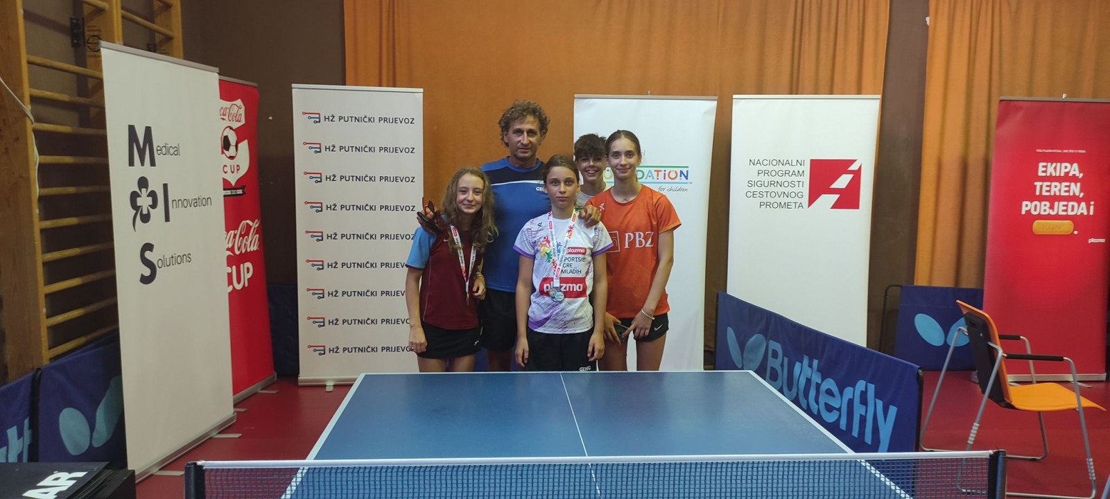 Zapažen rezultat šibenskih stolnotenisača na Sportskim igrama mladih 